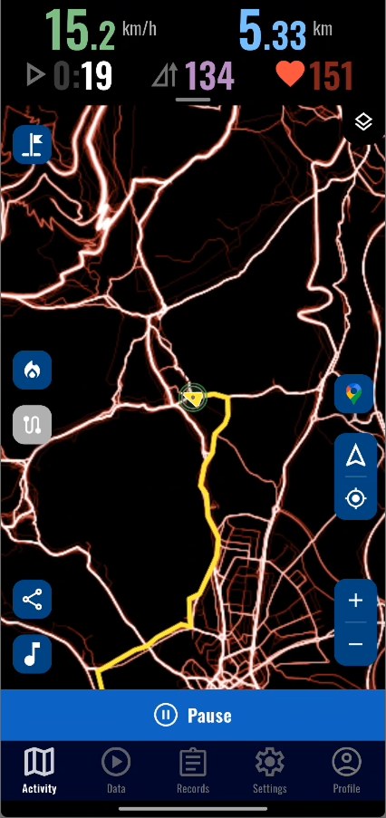 No map